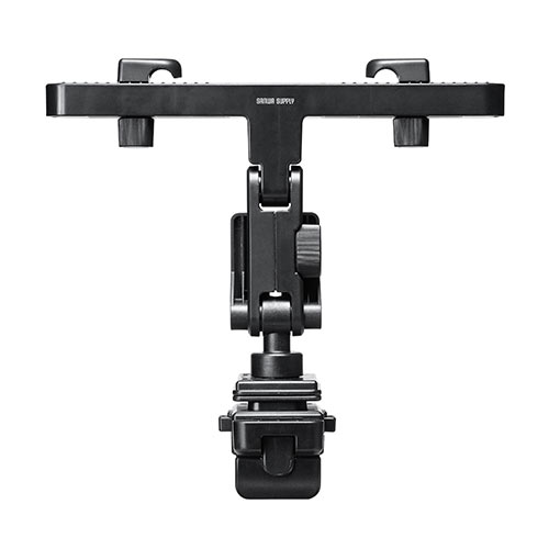 車載ヘッドレストホルダー（ヘッドレスト取付・後部座席用・タブレット用車載ホルダー・iPad 7～12.9インチ対応）