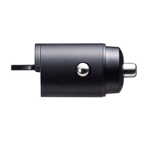 カーチャージャー Type-A×1（車載充電器 30W対応 5V/2.4A 急速充電 シガーソケット 12V/24V対応 コンパクト）