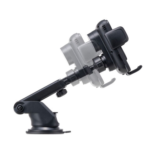 車載ホルダー（ワイヤレス充電・充電コイル自動検知・自動開閉・吸盤取り付け・エアコン取り付け・最大15W・急速充電・スマートフォン・iPhone・Android）