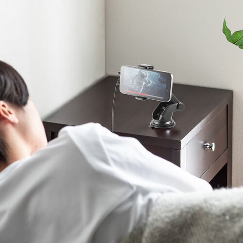 車載ホルダー（ワイヤレス充電・充電コイル自動検知・自動開閉・吸盤取り付け・エアコン取り付け・最大15W・急速充電・スマートフォン・iPhone・Android）