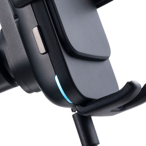 車載ホルダー（ワイヤレス充電・充電コイル自動検知・自動開閉・ドリンクホルダー取り付け・エアコン取り付け・最大15W・急速充電・スマートフォン・iPhone・Android）