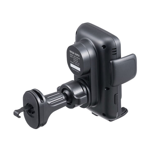 車載ホルダー（ワイヤレス充電・充電コイル自動検知・自動開閉・ドリンクホルダー取り付け・エアコン取り付け・最大15W・急速充電・スマートフォン・iPhone・Android）