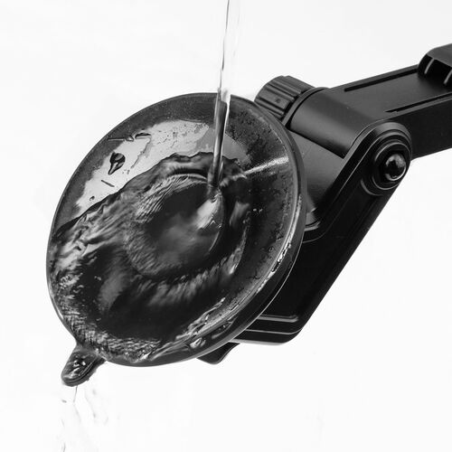 MagSafe対応車載ホルダー（スマホホルダー・車・吸盤取り付け・360度調整・片手操作・磁気吸着・iPhone15/14/13/12シリーズ対応・メタルリング付属）