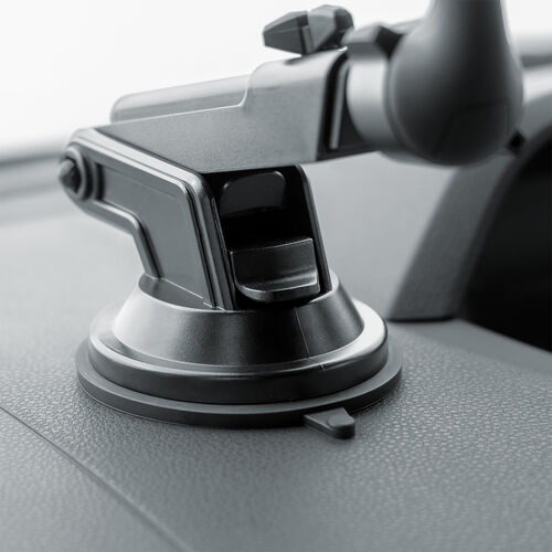 MagSafe対応車載ホルダー（スマホホルダー・車・吸盤取り付け・360度調整・片手操作・磁気吸着・iPhone15/14/13/12シリーズ対応・メタルリング付属）