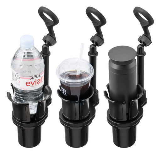 MagSafe対応車載ホルダー（スマホホルダー・車・ドリンクホルダー設置・360度調整・片手操作・磁気吸着・iPhone15/14/13/12シリーズ対応・メタルリング付属）