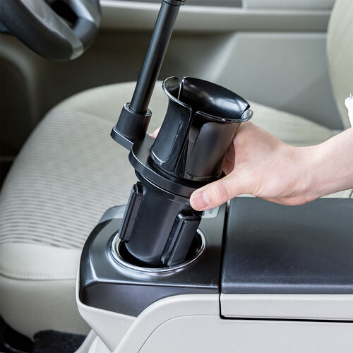 MagSafe対応車載ホルダー（スマホホルダー・車・ドリンクホルダー設置・360度調整・片手操作・磁気吸着・iPhone15/14/13/12シリーズ対応・メタルリング付属）