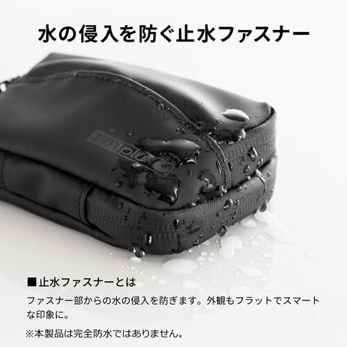 スマートキーケース（スマートキー2個収納・カード2枚収納・防水・防塵・止水ファスナー・外側ポケット付き・小銭入れ・キーリング付属・カーキ）