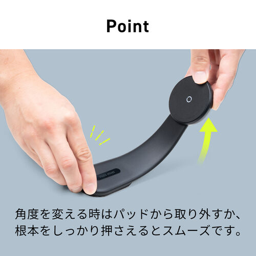 MagSafe対応車載ホルダー（スマホホルダー・超強力吸着・3M粘着テープ・180°まで調整可能・片手操作・磁気吸着・カー用品・iPhone/Android・メタルリング付属）