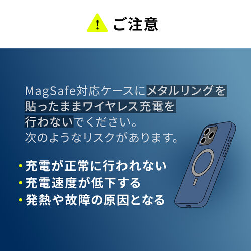 MagSafe対応車載ホルダー（スマホホルダー・超強力吸着・3M粘着テープ・180°まで調整可能・片手操作・磁気吸着・カー用品・iPhone/Android・メタルリング付属）