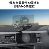 MagSafe対応車載ホルダー（スマホホルダー・超強力吸着・3M粘着テープ・180°まで調整可能・片手操作・磁気吸着・カー用品・iPhone/Android・メタルリング付属）