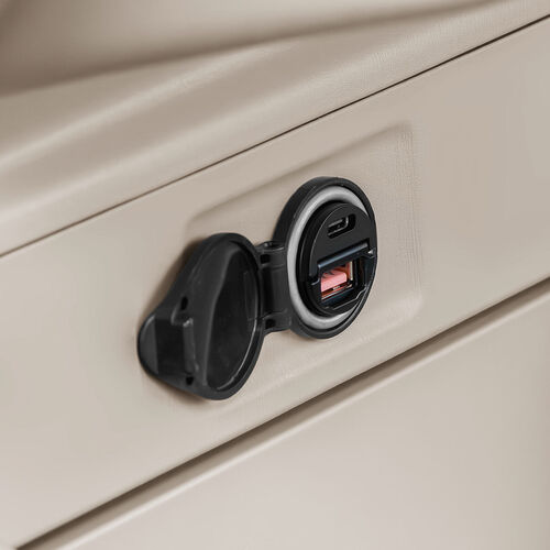 カーチャージャー（PD65W・PD36W・2ポート・コンパクト・USB Type-C・USB A・12V車・24V車・シガーソケット・充電器・ブラック）