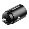 カーチャージャー（PD65W・PD36W・2ポート・コンパクト・USB Type-C・USB A・12V車・24V車・シガーソケット・充電器・ブラック）