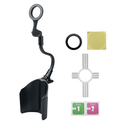 車載ホルダー（MagSafe対応・タブレットホルダー・ドリンクホルダー・角度調節・磁気吸着・マグネット・カップホルダー・高さ調節・簡単設置）