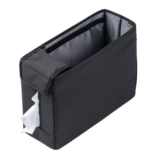 ウォークスルー収納ボックス（車用ティッシュボックス・Mサイズ・スリムタイプ・車用ボックス・コンソールボックス・収納ボックス・折りたたみ）