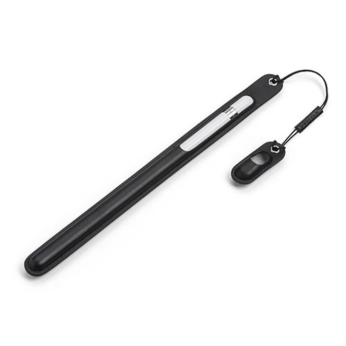 Apple Pencilケース（本革・専用・ハンドメイド・ブラック） EZ2