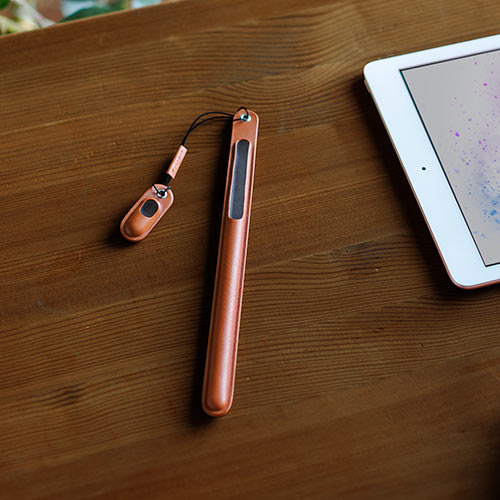Apple Pencilケース（本革・専用・ハンドメイド・ブラウン） EZ2