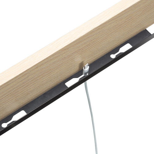 ルーター収納ボックス（ケーブルボックス・幅40cm・高さ45cm・充電ステーション・スマホスタンド機能・モデム・Wi-Fi 扉付き・木製・2段・完成品・ライトブラウン）