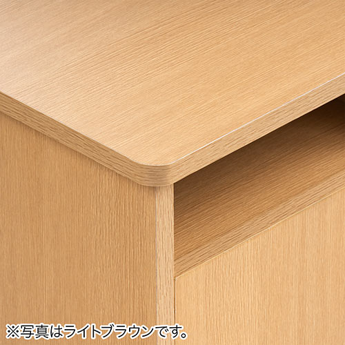 ルーター収納ボックス モデム収納 ラック ケーブルボックス コード収納 隙間収納 木製 扉付 ファックス台 電話台 FAX台 スリム 幅30cm ホワイト