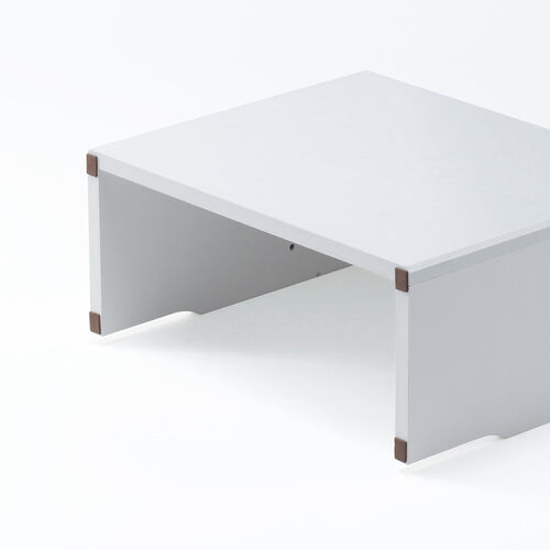 ルーター収納ボックス（ケーブルボックス・幅40cm・高さ33cm・コンセント付き・木製・スリム・壁面収納・電話台・ホワイト）