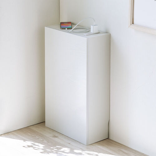 ルーター収納ボックス（ケーブルボックス・幅40cm・高さ65cm