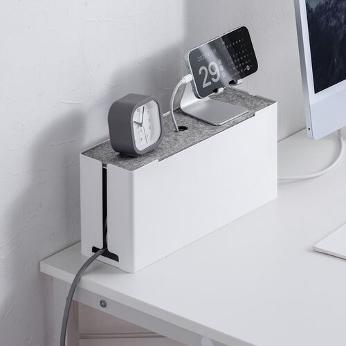 ケーブルボックス（電源まわり・目隠しボックス・タップ収納
