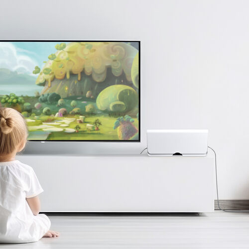 ケーブルボックス（電源まわり・目隠しボックス・タップ収納ボックス・ケーブル収納・幅32cm・充電ステーション・ABS樹脂・ポリカーボネート）