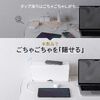 ケーブルボックス（電源まわり・目隠しボックス・タップ収納ボックス・ケーブル収納・幅32cm・充電ステーション・ABS樹脂・ポリカーボネート）