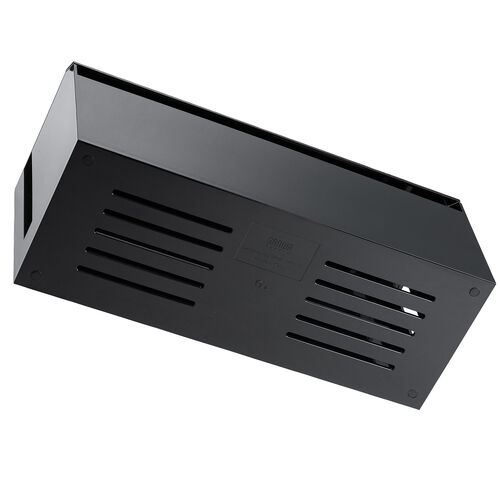 ケーブルボックス（電源まわり・VESA対応・テレビ裏収納・Switch/Switch2収納・ABS樹脂製・難燃グレードUL94-V0・完成品・幅40.1cm・ケーブル収納・ブラック）