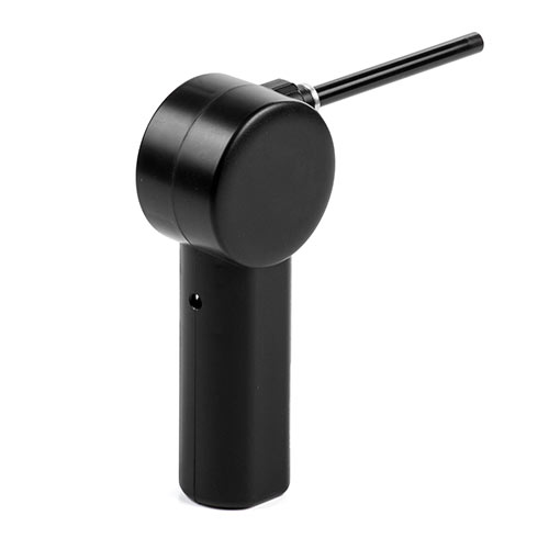 電動エアダスター(充電式・2段階風量調整・逆さ対応・ガス不使用・ノズル付き)