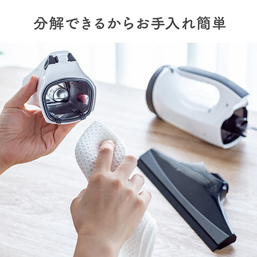 電動クリーナー（窓ガラス・バキューム・結露・カビ対策・コードレス・充電式・掃除機・風呂・車・鏡）