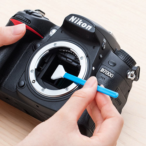 カメラクリーナー（センサークリーナー・先端15mm・ヘラ・10本入り・精密綿棒・クリーナー・メンテナンスキッド）