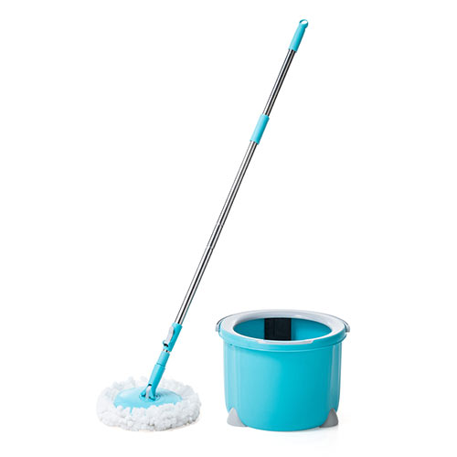 回転モップ（水拭きモップ・クリーナー・床掃除・床モップ・バケツつき）