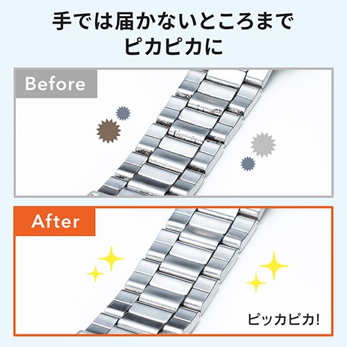 超音波洗浄機 タイマー機能 温水洗浄 容量3L （メガネ・時計・アクセサリー・プラモデル脱脂・塗装前洗浄・水温調整）