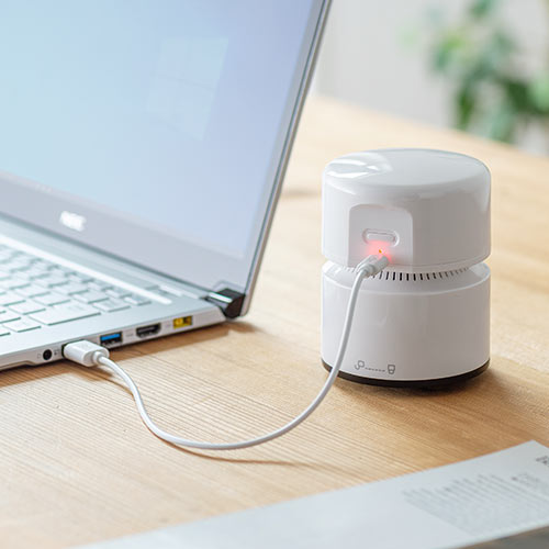 卓上クリーナー デスクトップ掃除機 コードレスクリーナー（充電式・消しカス・リビング学習・テレワーク・デスク・キーボード）