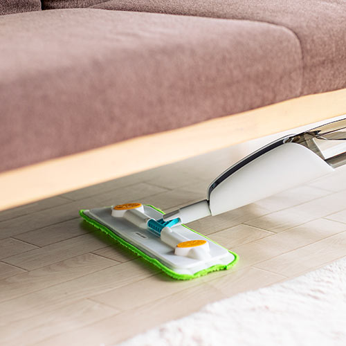 スプレーモップ 水拭き 消毒 洗剤 フロアモップ フローリング 床 掃除  拭き掃除