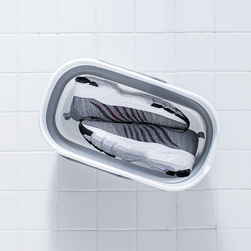 折りたたみバケツ 四角 小物入れ 10L 取っ手 コンパクト 掃除 洗濯 洗い桶 キッチン アウトドア 防災