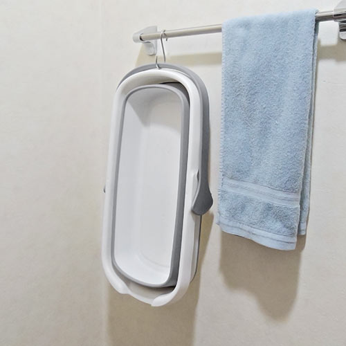 折りたたみバケツ 四角 小物入れ 12L 取っ手 コンパクト 掃除 洗濯 洗い桶 キッチン アウトドア 防災