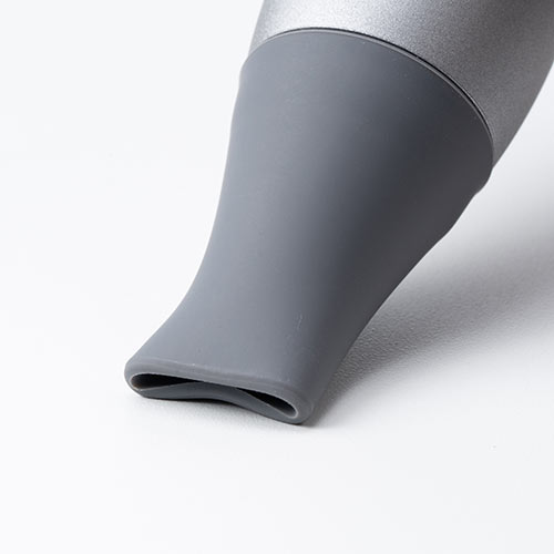 電動エアダスター（充電式・4段階風量調整・ガス不使用・自動噴射・手動噴射・シリコンノズル付き・アルミ製・ブラック）