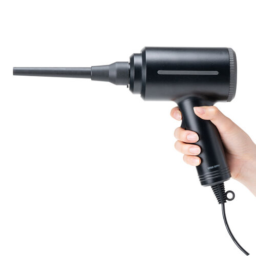 電動エアダスター（AC電源・ケーブル長3m・2段階風速・ノズル3種付き・ガス不使用・ブロワー・強力）