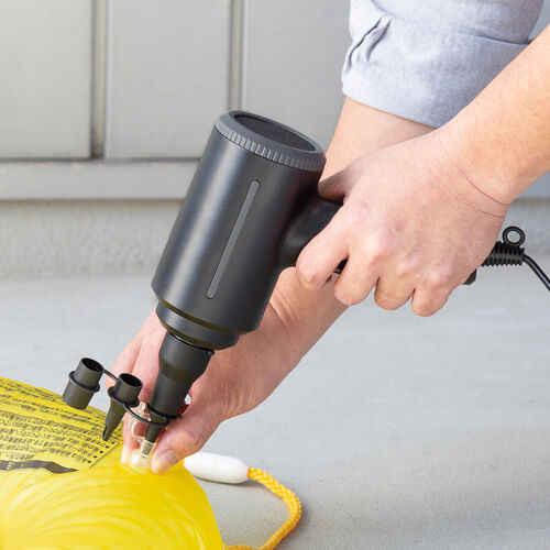 電動エアダスター（AC電源・ケーブル長3m・2段階風速・ノズル3種付き・ガス不使用・ブロワー・強力）