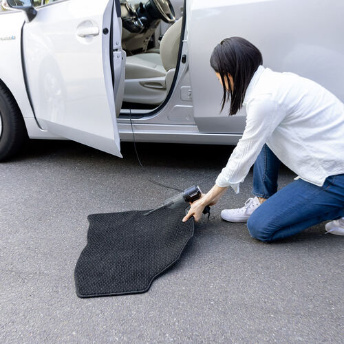 ハンディーカークリーナー（電動エアダスター・2WAY・車用掃除機・小型掃除機・ミニ掃除機・シガー電源DC12V・ケーブル長約2.5m・4000pa ）