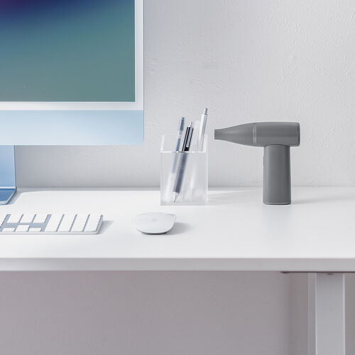 電動エアダスター（充電式・コンパクト・小型・軽量・風量4段階調節・ガス不使用・TypeC充電・逆さ噴射可能・クリーナー）