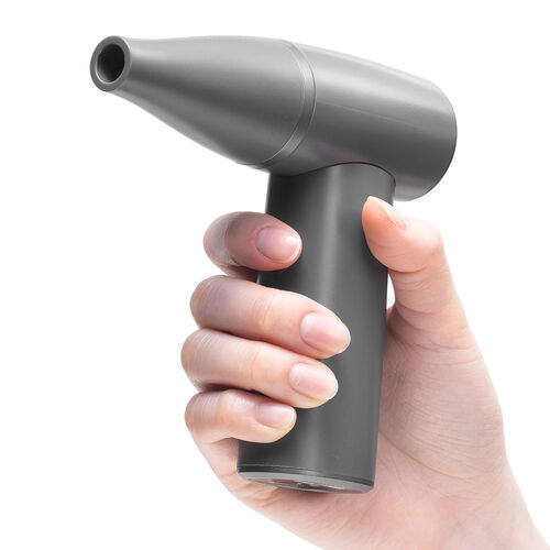 電動エアダスター（充電式・コンパクト・小型・軽量・風量4段階調節・ガス不使用・TypeC充電・逆さ噴射可能・クリーナー）