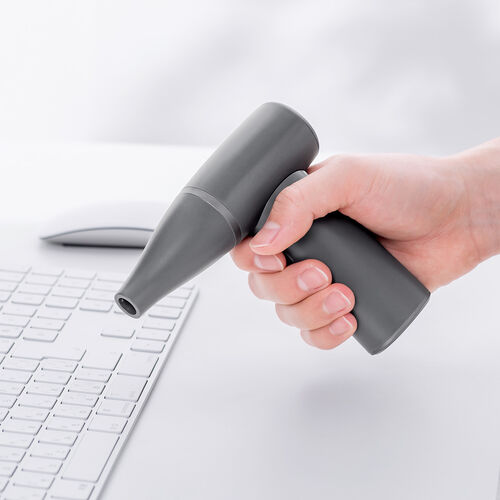 電動エアダスター（充電式・コンパクト・小型・軽量・風量4段階調節・ガス不使用・TypeC充電・逆さ噴射可能・クリーナー）