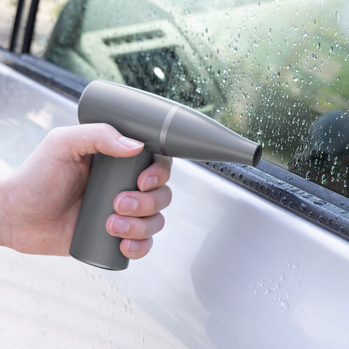 電動エアダスター（充電式・コンパクト・小型・軽量・風量4段階調節・ガス不使用・TypeC充電・逆さ噴射可能・クリーナー）