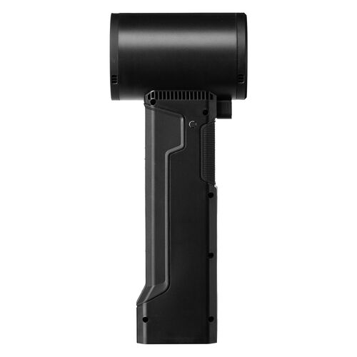 電動エアダスター（ブロワー・洗車・超強力・風速最大約55m/s・風速4段階調整・充電式・コードレス・4000mA・LEDライト・電池残量表示・落ち葉・庭掃除・ブラック）