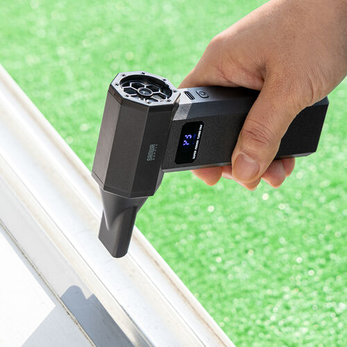 電動エアダスター（ノズル5種類付属・LEDライト・最大風速31m/s・コンパクト・軽量・高コスパ・USB充電式・逆さ噴射可能・クリーナー・PC掃除）