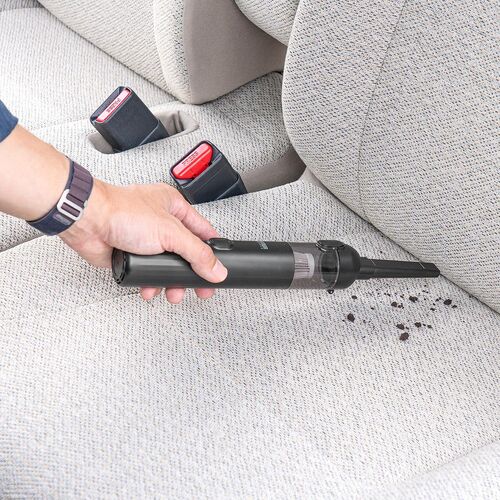 コードレスハンディクリーナー（コンパクト・車用掃除機・14000Pa・強力吸引・軽量・卓上掃除機・Type-C充電・HEPAフィルター付き・ブラック）