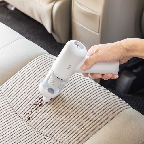 ハンディクリーナー（電動エアダスター・コードレス・吹き飛ばし・吸い込み・車・掃除機・コンパクト・LEDライト・2段階調節・HEPAフィルター・4種アタッチメント付き）
