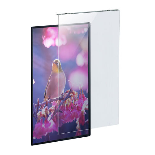 テレビ保護パネル（縦型・32インチ・フィルター・カバー・傷防止・画面保護・簡単取付・アクリル・サイネージ・おすすめ） CRT027